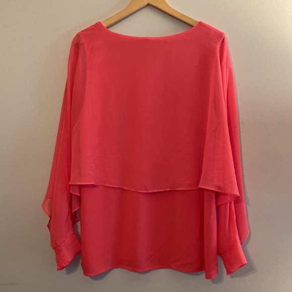 Soya Concept. Bubblegum pink blouse. Size large. - Picture 2 of 9